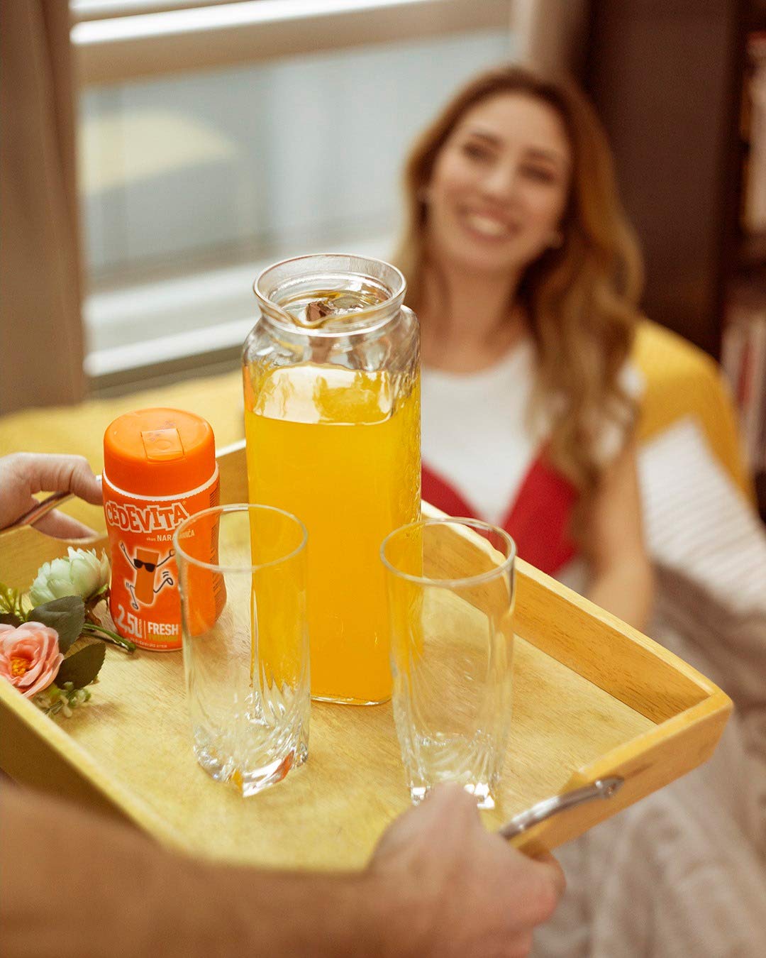 Cedevita Orange – 9-Vitamin Effervescent Drink Powder – Alcohol-Free – Makes 11.5 Liters of juice