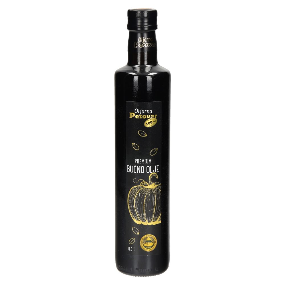 Premium Pumpkin Seed Oil Petovar (0.5 L)