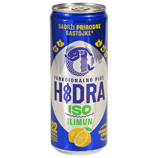 Hydra ISO™ Lemon – Functional Isotonic Drink with Natural Ingredients & Vitamins- Alcohol Free